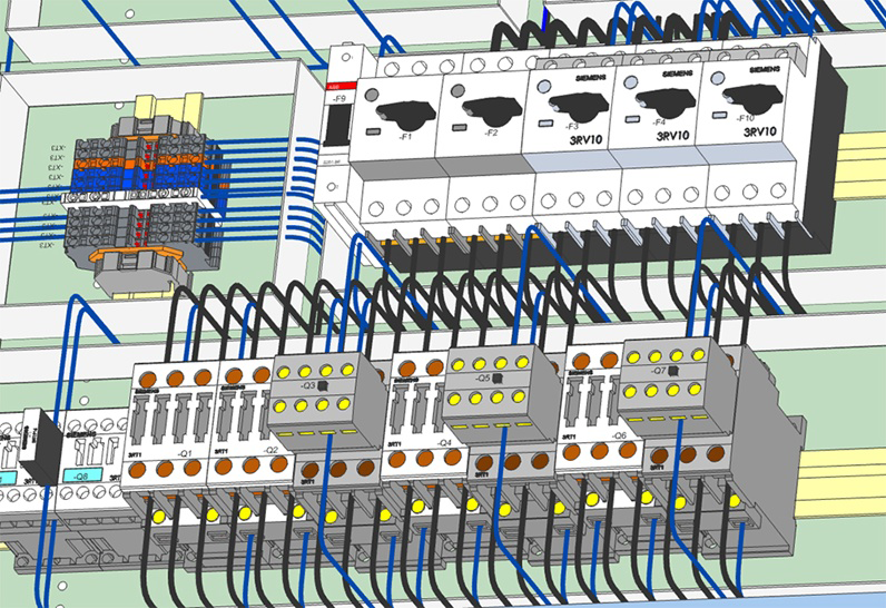 electrical panel layout